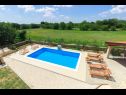 Casa vacanza Brist - with pool: H(8) Drinovci - Riviera Sibenik  - Croazia - la piscina (casa e dintorni)