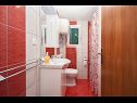Appartamenti Per - comfortable  family apartments A1(2+2), A2(4+1), A3(2+2) Grebastica - Riviera Sibenik  - Appartamento - A3(2+2): il bagno con la toilette