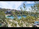 Appartamenti Branka - 30 m from beach: A1 zeleni(4+1), A2 žuti(4+1) Baia Kanica (Rogoznica) - Riviera Sibenik  - Croazia - la casa