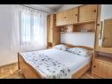 Appartamenti Branka - 30 m from beach: A1 zeleni(4+1), A2 žuti(4+1) Baia Kanica (Rogoznica) - Riviera Sibenik  - Croazia - Appartamento - A2 žuti(4+1): la camera da letto