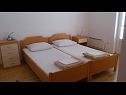 Appartamenti Dia - 200 m from beach: A1 donji (6), A2 gornji(4+2) Primosten - Riviera Sibenik  - Appartamento - A2 gornji(4+2): la camera da letto