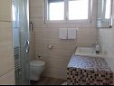 Appartamenti Mateo - 60m from sea: A1(4), A2(4) Primosten - Riviera Sibenik  - Appartamento - A2(4): il bagno con la toilette