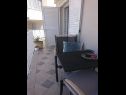 Appartamenti Gorde - air conditioning: Sunce (2) Primosten - Riviera Sibenik  - Appartamento - Sunce (2): il balcone