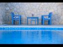 Appartamenti Bisernica - with pool; A1(6), A2(6), A3(2) Razanj - Riviera Sibenik  - la piscina