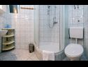 Appartamenti Bisernica - with pool; A1(6), A2(6), A3(2) Razanj - Riviera Sibenik  - Appartamento - A3(2): il bagno con la toilette