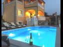 Casa vacanza Ante - with pool & gym: H(8) Razanj - Riviera Sibenik  - Croazia - la casa