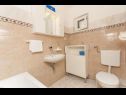 Appartamenti Srki - 50m from the sea: A1 prizemlje (4) , A2 kat (4) Rogoznica - Riviera Sibenik  - Appartamento - A1 prizemlje (4) : il bagno con la toilette