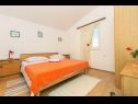 Appartamenti Srki - 50m from the sea: A1 prizemlje (4) , A2 kat (4) Rogoznica - Riviera Sibenik  - Appartamento - A2 kat (4): la camera da letto