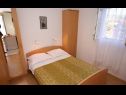 Appartamenti Amalija - 50m close to the sea: A2(2), A3 posebni(2), A4(4) Rogoznica - Riviera Sibenik  - Appartamento - A3 posebni(2): la camera da letto