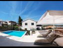 Casa vacanza Nepi - with pool: H(6+2) Rogoznica - Riviera Sibenik  - Croazia - la piscina