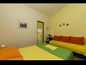 Appartamenti Georgi - 200 m from sea: SA1 crveni(2), SA2 oranz(2), SA3 zuti(2) Baia Stivasnica (Razanj) - Riviera Sibenik  - Croazia - Studio appartamento - SA3 zuti(2): la camera da letto