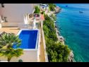 Casa vacanza Silva - with pool and great view: H(7) Baia Stivasnica (Razanj) - Riviera Sibenik  - Croazia - la piscina