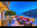 Casa vacanza Silva - with pool and great view: H(7) Baia Stivasnica (Razanj) - Riviera Sibenik  - Croazia - la terrazza