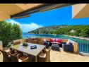 Casa vacanza Silva - with pool and great view: H(7) Baia Stivasnica (Razanj) - Riviera Sibenik  - Croazia - H(7): la terrazza