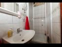 Appartamenti Georgi - 200 m from sea: SA1 crveni(2), SA2 oranz(2), SA3 zuti(2) Baia Stivasnica (Razanj) - Riviera Sibenik  - Croazia - Studio appartamento - SA1 crveni(2): il bagno con la toilette
