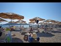 Appartamenti Tomi - with a large terrace: A1(4) Tribunj - Riviera Sibenik  - la spiaggia