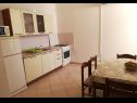 Appartamenti Marija - 100 m from beach: A1(4), A2(4), A3(4), A4(3), A5(2+1) Tribunj - Riviera Sibenik  - Appartamento - A4(3): la cucina con la sala da pranzo