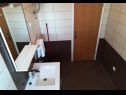 Appartamenti Marija - 100 m from beach: A1(4), A2(4), A3(4), A4(3), A5(2+1) Tribunj - Riviera Sibenik  - Appartamento - A5(2+1): il bagno con la toilette