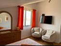 Appartamenti Ivica - 300 m from sea: A1(6) Tribunj - Riviera Sibenik  - Appartamento - A1(6): la camera da letto