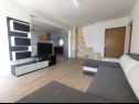 Appartamenti Kate - 200 m from beach: A1(2), A2(4+1), SA3(2), A4(6+1) Vodice - Riviera Sibenik  - Appartamento - A4(6+1): il soggiorno