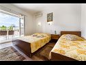 Appartamenti Goge - modern: A1(6), A2(5) Vodice - Riviera Sibenik  - Appartamento - A1(6): la camera da letto