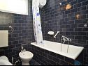 Appartamenti Mila - family friendly & comfortable: A1 (6+1) Vodice - Riviera Sibenik  - Appartamento - A1 (6+1): il bagno con la toilette