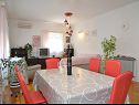 Appartamenti Mila - family friendly & comfortable: A1 (6+1) Vodice - Riviera Sibenik  - Appartamento - A1 (6+1): la sala da pranzo