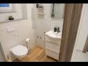 Appartamenti Marin - 200m to the sea: A1(2+2), A2(2+2), SA3(2) Zaboric - Riviera Sibenik  - Appartamento - A2(2+2): il bagno con la toilette