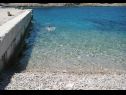 Casa vacanza Dusko - robinson: H(2+2) Zirje (Isola di Zirje) - Riviera Sibenik  - Croazia - la spiaggia