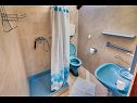Appartamenti Land - 100m from the sea A1(4+2), A2(6+2) Zlarin (Isola di Zlarin) - Riviera Sibenik  - Appartamento - A1(4+2): il bagno con la toilette