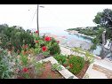 Appartamenti More - view on the sea; A1(4+2) Baia Donja Krusica (Donje selo) - Isola di Solta  - Croazia - Appartamento - A1(4+2): lo sguardo dalla terrazza