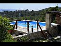 Appartamenti Toni - with pool and view: A1(4), A2(4), A3(4), A4(4) Maslinica - Isola di Solta  - la piscina (casa e dintorni)