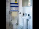 Appartamenti ZB A1(2+1), B2(2+1), C3(2+1) Maslinica - Isola di Solta  - Appartamento - A1(2+1): il bagno con la toilette