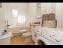 Appartamenti Ivan - 60 m from sea: A1(4) Necujam - Isola di Solta  - Appartamento - A1(4): il bagno con la toilette