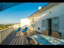 Appartamenti Angie - terrace with sea view:q A1(2+1) Necujam - Isola di Solta  - Appartamento - A1(2+1): la terrazza