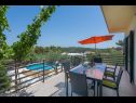 Casa vacanza Villa Ante - with pool: H(6) Rogac - Isola di Solta  - Croazia - H(6): la terrazza