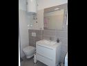 Appartamenti A&M - 30 m from beach: A1(2+1) Stomorska - Isola di Solta  - Appartamento - A1(2+1): il bagno con la toilette