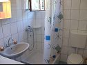 Casa vacanza Ina - peaceful H Pierida (8+4) Stomorska - Isola di Solta  - Croazia - H Pierida (8+4): il bagno con la toilette