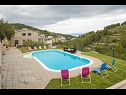 Appartamenti Star - with swimming pool: A1(4), A4 lavanda(4), A3 ruzmarin(4), A5(6), A6(6) Stomorska - Isola di Solta  - la casa