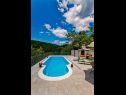 Casa vacanza Brapa - open swimming pool: H(4) Hrvace - Riviera Split  - Croazia - la piscina