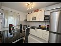 Appartamenti Ivica - parking: A1(4+2), A2(4+1) Kastel Gomilica - Riviera Split  - Appartamento - A1(4+2): la cucina con la sala da pranzo