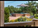 Casa vacanza Mare - open pool and pool for children: H(6+4) Kastel Novi - Riviera Split  - Croazia - la piscina (casa e dintorni)