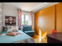 Casa vacanza Peace - rustic and dalmatian stone: H(7+3) Kastel Sucurac - Riviera Split  - Croazia - H(7+3): la camera da letto