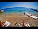 Appartamenti Knez 1 - 50 m from beach: A3(4) Podstrana - Riviera Split  - la spiaggia