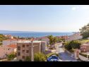Appartamenti Vini- beautiful garden and terrase A4(4+2) Podstrana - Riviera Split  - Appartamento - A4(4+2): lo sguardo dalla terrazza