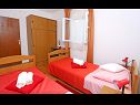 Appartamenti Marija - beautiful sea view: A1(4+1) Drvenik Mali (Isola di Drvenik Mali) - Riviera Trogir  - Appartamento - A1(4+1): la camera da letto
