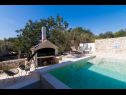 Casa vacanza Bože - 10m from the sea: H(10+2) Drvenik Mali (Isola di Drvenik Mali) - Riviera Trogir  - Croazia - la piscina