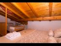 Casa vacanza Bože - 10m from the sea: H(10+2) Drvenik Mali (Isola di Drvenik Mali) - Riviera Trogir  - Croazia - H(10+2): la camera da letto