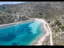 Appartamenti Ivica - 100m from the sea A1(2+2), A2(2+2), A3(2+2), A4(2+2), A5(3+2) Drvenik Veli (Isola di Drvenik Veli) - Riviera Trogir  - la spiaggia