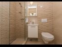 Appartamenti Ivica - 100m from the sea A1(2+2), A2(2+2), A3(2+2), A4(2+2), A5(3+2) Drvenik Veli (Isola di Drvenik Veli) - Riviera Trogir  - Appartamento - A1(2+2): il bagno con la toilette
